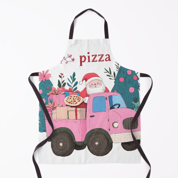 Item preview, Christmas Pizza Lover Watercolor designed and sold by pencil-art98.