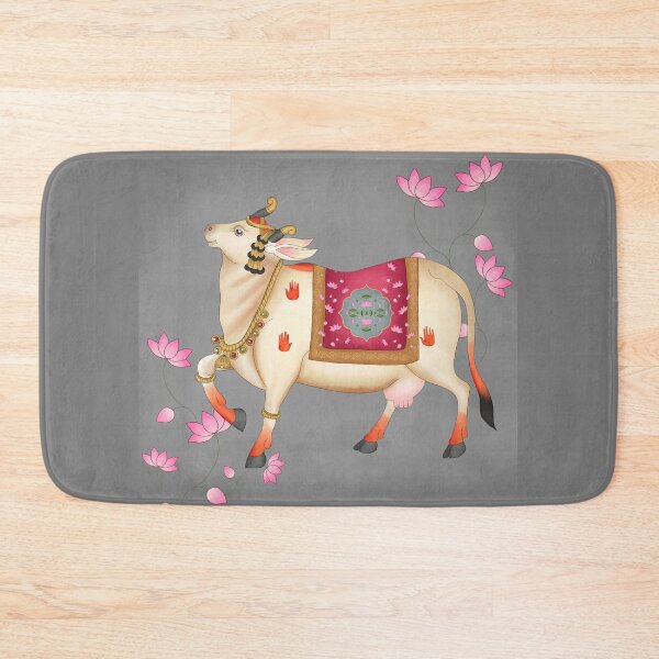 Item preview, Indian traditional pichwai art illustration designed and sold by Mrinal0207.