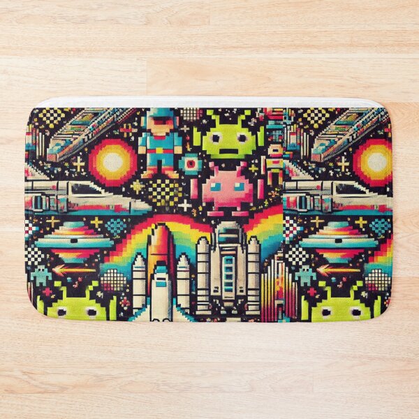 Item preview, Retro Arcade Carpet designed and sold by obviouslogic.