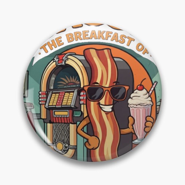 Item preview, Retro Bacon: The Breakfast of Champions designed and sold by CoolEnthusias.