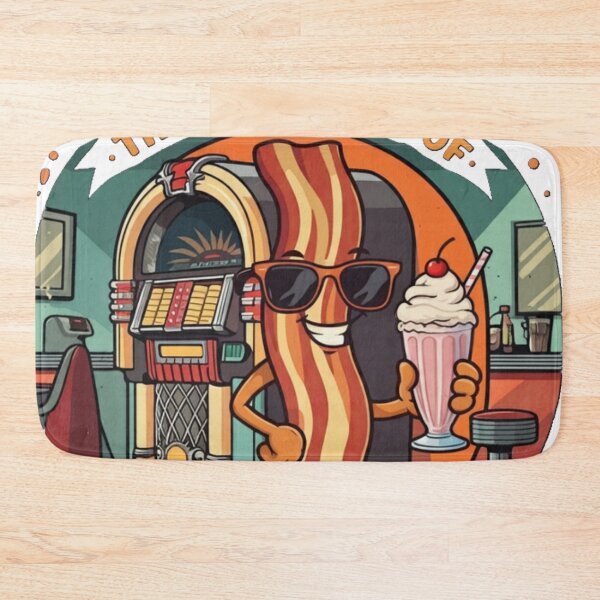 Item preview, Retro Bacon: The Breakfast of Champions designed and sold by CoolEnthusias.