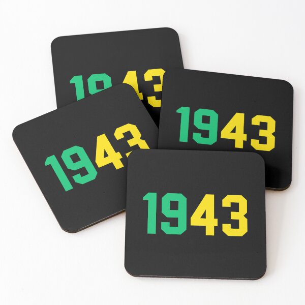 Item preview, 1943 Nantes green yellow designed and sold by VRedBaller.