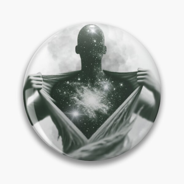 Item preview, surreal man universe inner power art surrealism  designed and sold by MaciejPetelski.