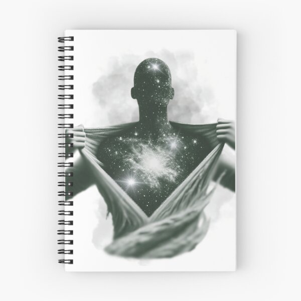 Item preview, surreal man universe inner power art surrealism  designed and sold by MaciejPetelski.