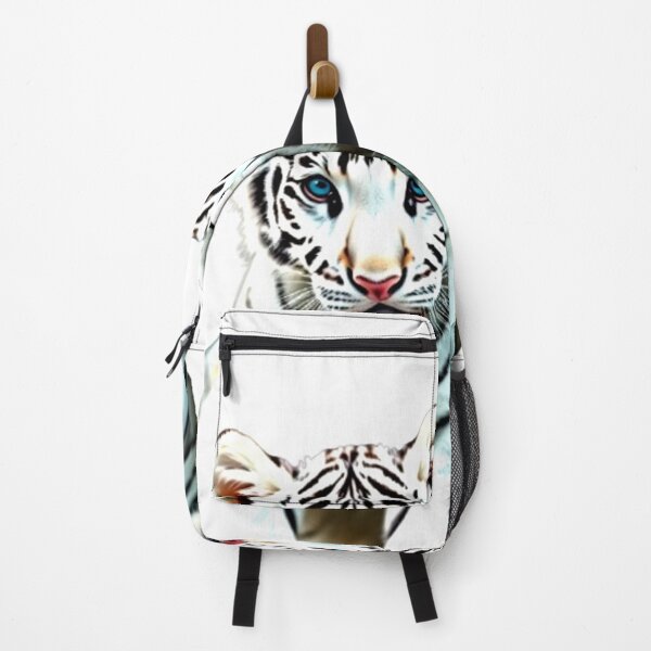 Item preview, Geometric Dreams: Twin Tiger Cubs in Abstract Harmony designed and sold by SJZDesign.