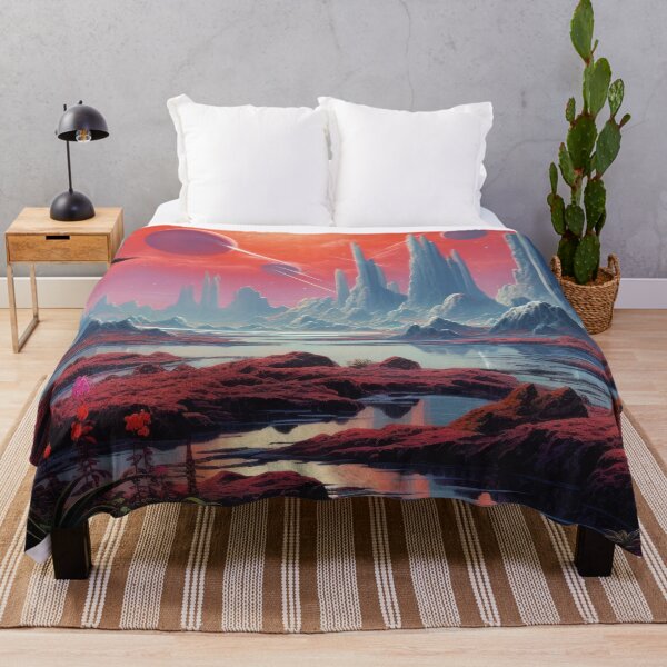 Item preview, tropical fantasy landscape, surreal designed and sold by Mauswohn.