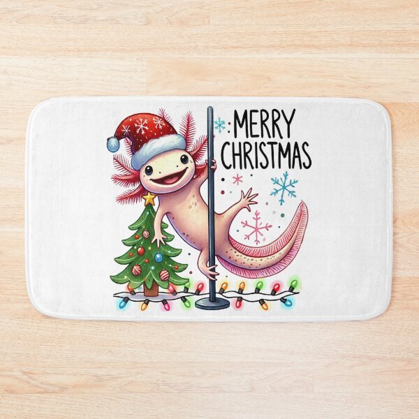 Item preview, Christmas Axolotl designed and sold by erkinmaddison.