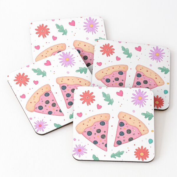 Item preview, Christmas Pizza Delivery Watercolor designed and sold by pencil-art98.