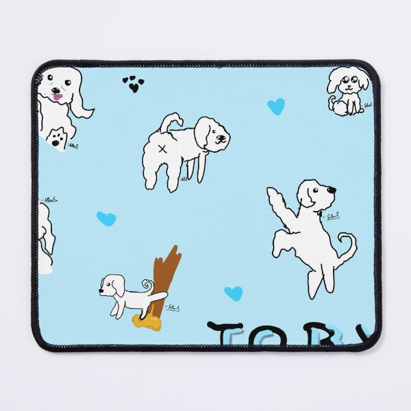 Item preview, Maltipoo(Toby the mascot) white dog socks and other designed and sold by The-stonE.