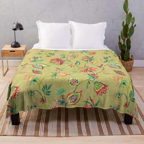 Item preview, floral allover illustration designed and sold by Mrinal0207.