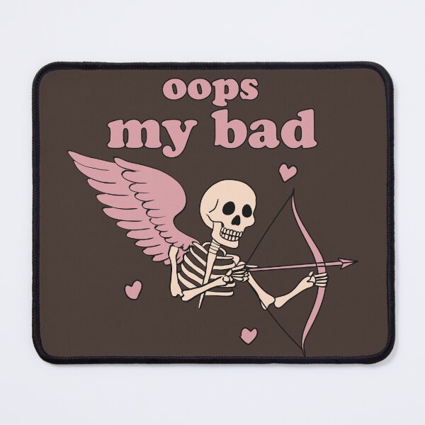 Item preview, Oops My Bad, Cupid Skeleton designed and sold by FlashCraft Design.