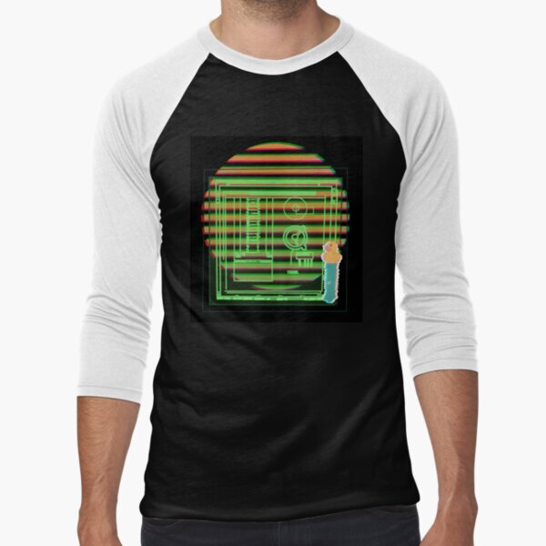 Camiseta ¾ estilo béisbol