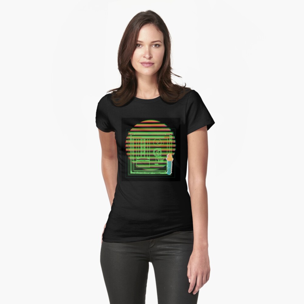 Vista previa del artículo con la obra «Camiseta entallada», diseñado y vendido por aimskiis.