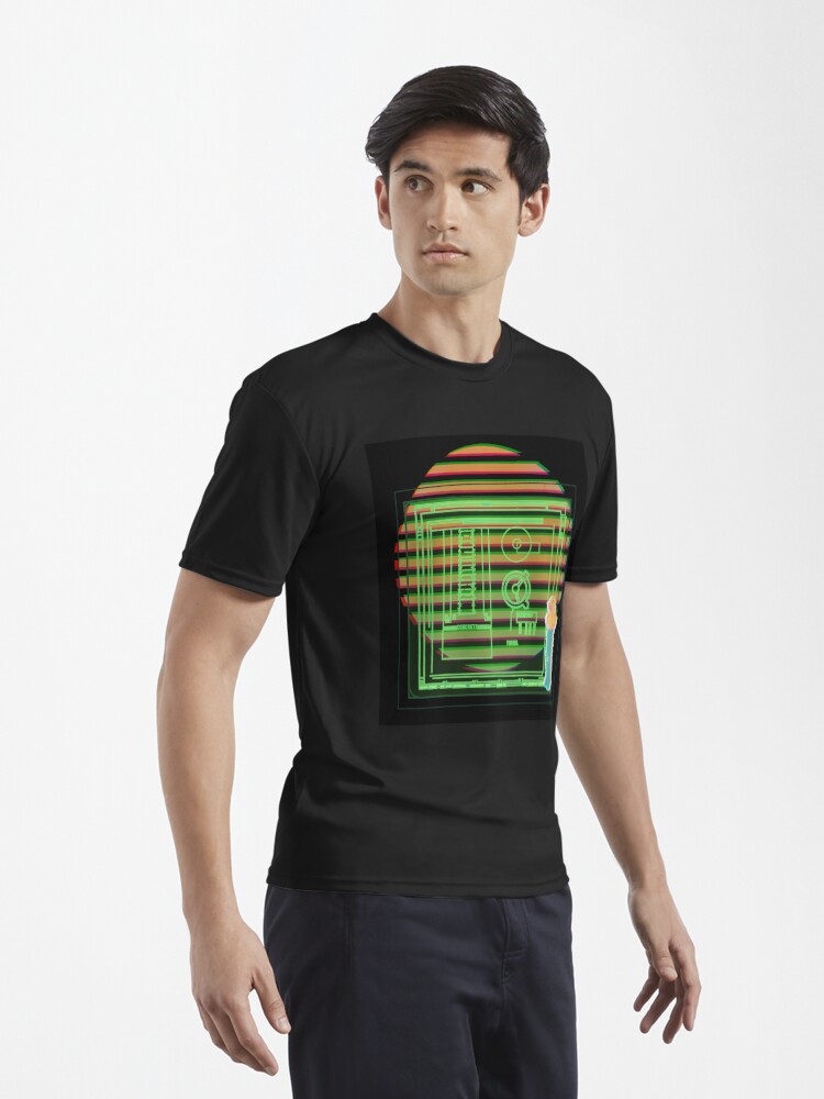 Imagen 3 de 7, Camiseta deportiva con la obra Reliquia Prohibida del Silo, diseñada y vendida por aimskiis.