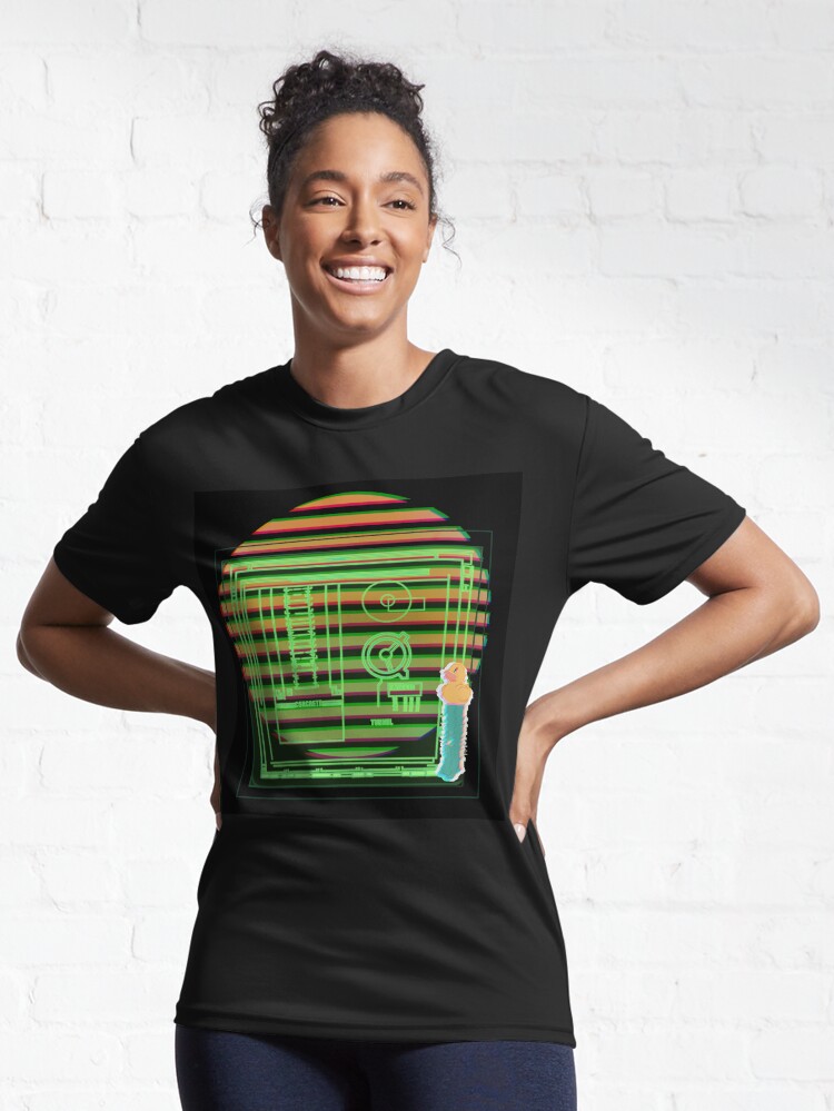 Imagen 6 de 7, Camiseta deportiva con la obra Reliquia Prohibida del Silo, diseñada y vendida por aimskiis.
