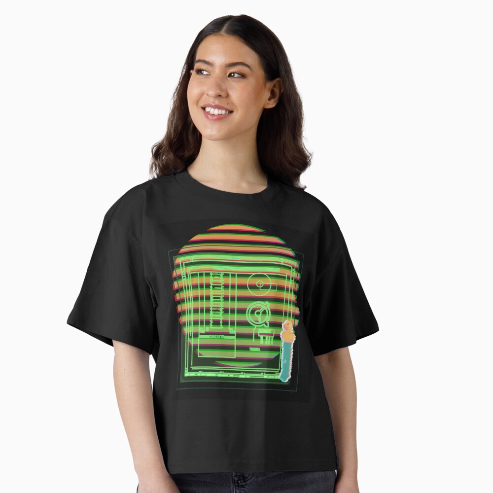 Vista previa del artículo con la obra «Camiseta holgada boxy», diseñado y vendido por aimskiis.