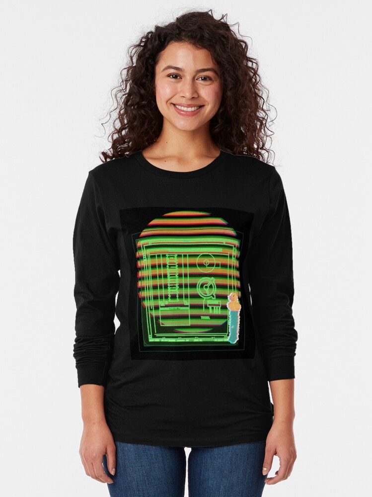 Imagen 2 de 5, Camiseta de manga larga con la obra Reliquia Prohibida del Silo, diseñada y vendida por aimskiis.