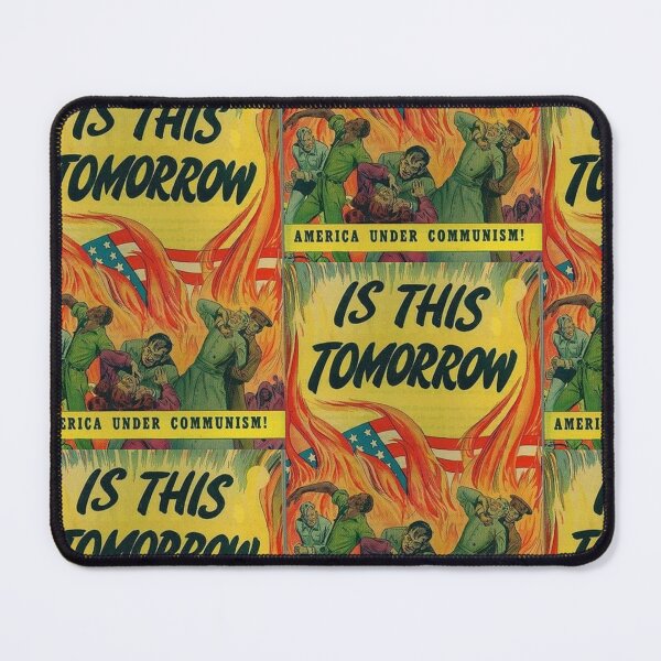 Item preview, Is This Tomorrow - America Under Communism Retro Propaganda Poster designed and sold by Britkek.