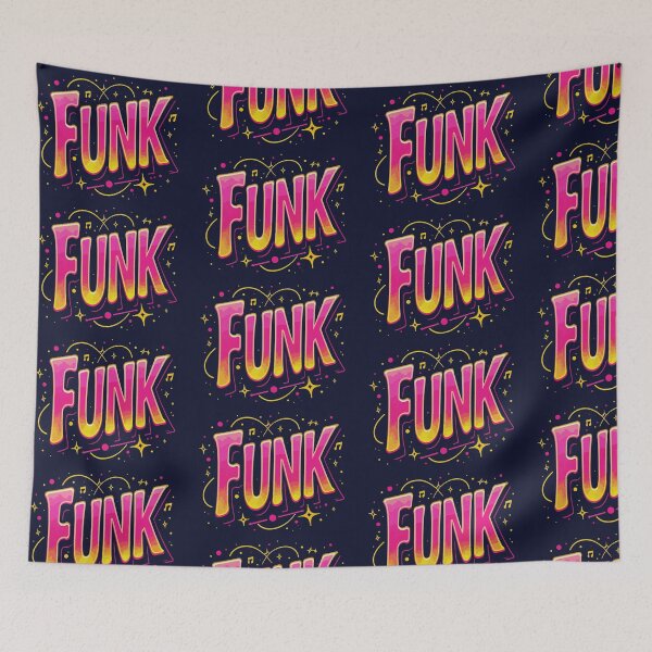 Item preview, FUNK - Bold and Groovy Vibes designed and sold by Arte Cartoon From TagTeam Group.