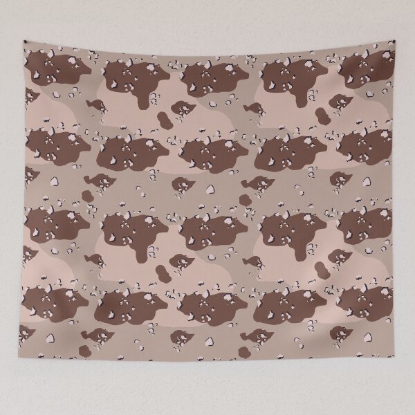 Item preview, US Desert Choc Chip Camouflage designed and sold by Britkek.