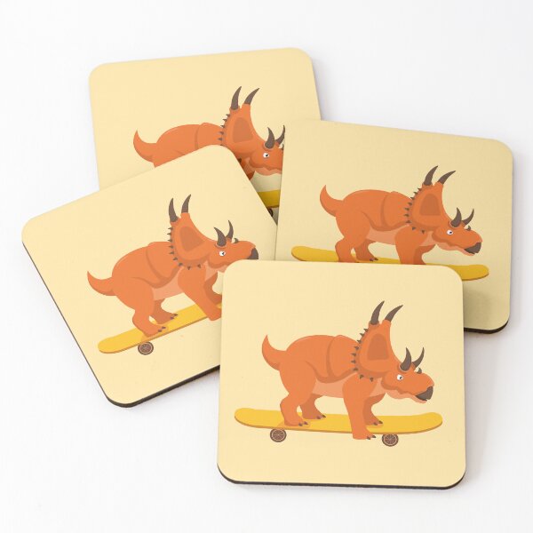 Item preview, Cute Dinosaur on a skateboard designed and sold by Art-of-Rory.