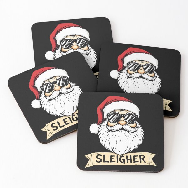 Item preview, SLEIGHER Santa Christmas designed and sold by svarupa.