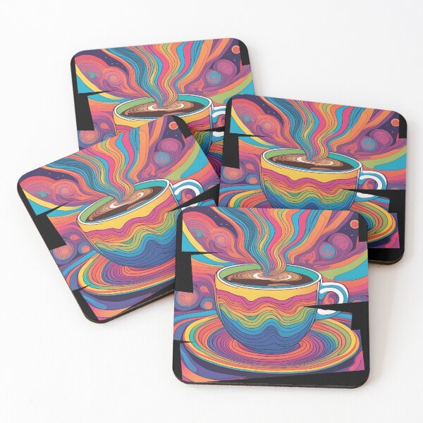 Item preview, Psychedelic Coffee  designed and sold by AlinaSCorner.