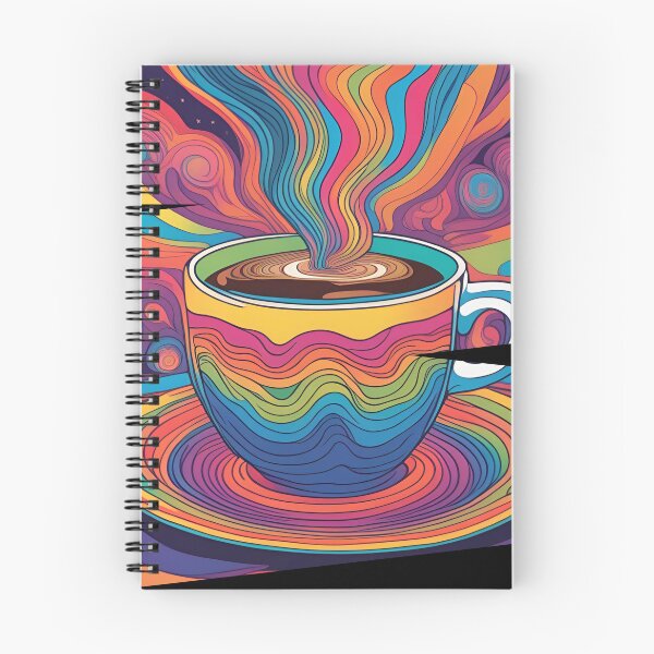 Item preview, Psychedelic Coffee  designed and sold by AlinaSCorner.
