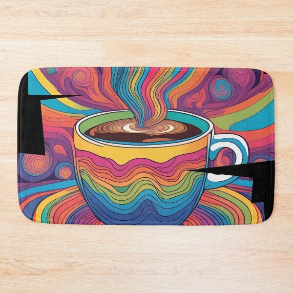 Item preview, Psychedelic Coffee  designed and sold by AlinaSCorner.