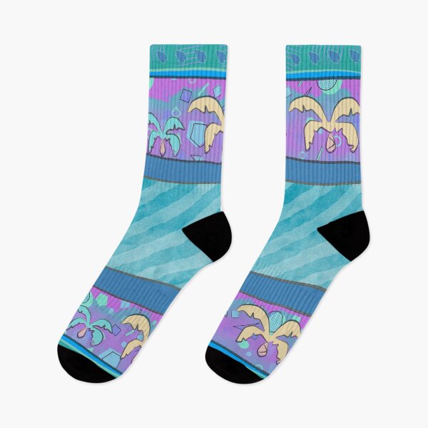 Item preview, 80s 90s Ken Done inspired tropical pattern designed and sold by aimskiis.