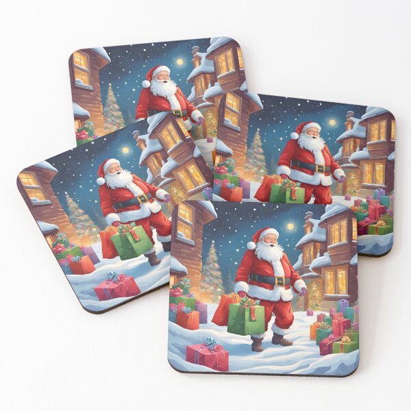Item preview, Christmas pattern Santa Clause 7 designed and sold by MetallenaLux.