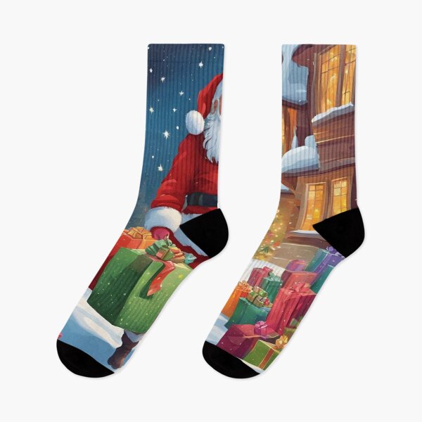 Item preview, Christmas pattern Santa Clause 7 designed and sold by MetallenaLux.