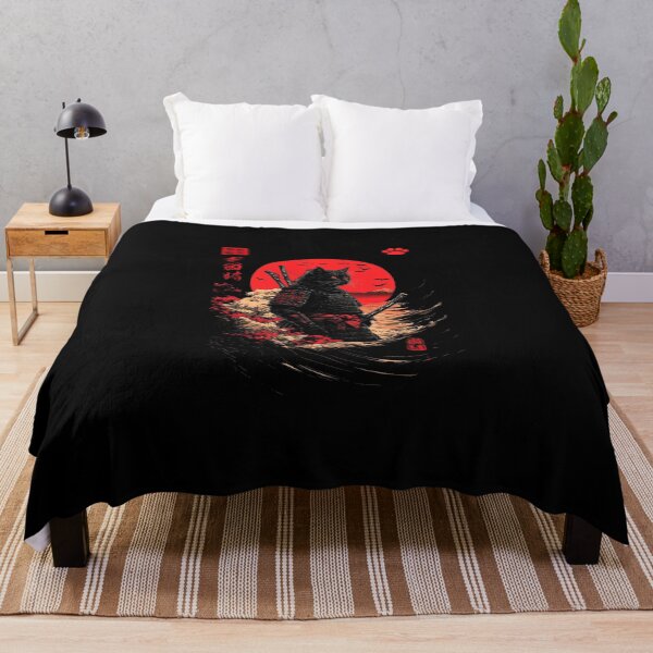 Item preview, Black Samurai Cat 2 designed and sold by TheSamuraiCat.