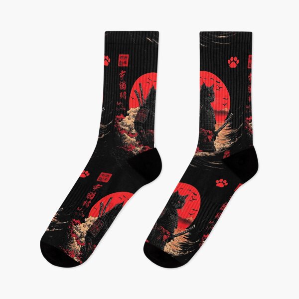 Item preview, Black Samurai Cat 2 designed and sold by TheSamuraiCat.