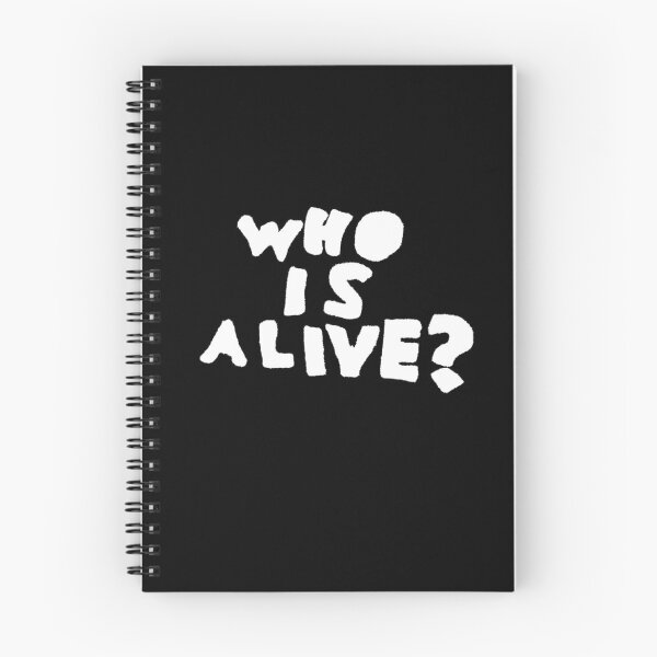 Item preview, WHO IS ALIVE? (Severance) (white font) designed and sold by splode.