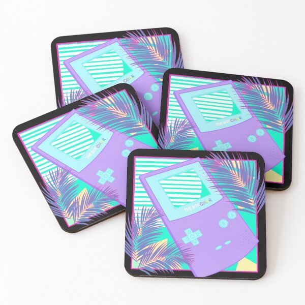 Item preview, Vaporwave Retro Handheld Video Game designed and sold by aimskiis.