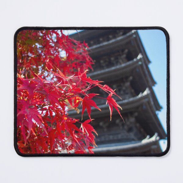 Item preview, Momiji and Temple - Japan designed and sold by Evasionrebelle.
