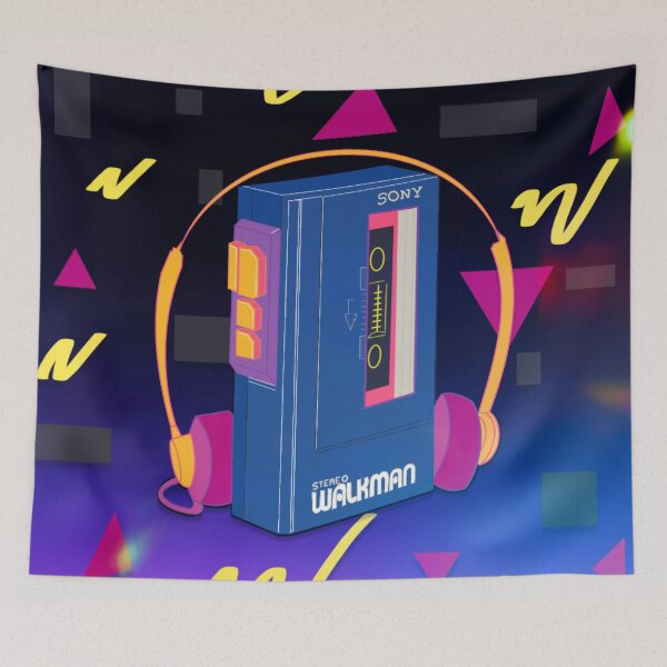 Item preview, Memphis Style 80s Tape Player designed and sold by aimskiis.