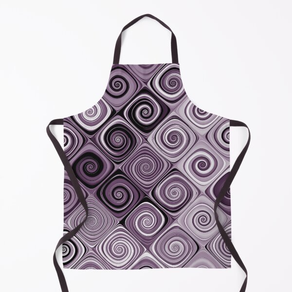 Item preview, Purple retro swirls pattern designed and sold by pinkal.