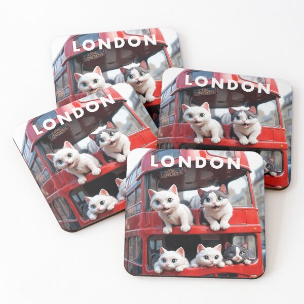 Item preview, Cats in London designed and sold by GhumGham.