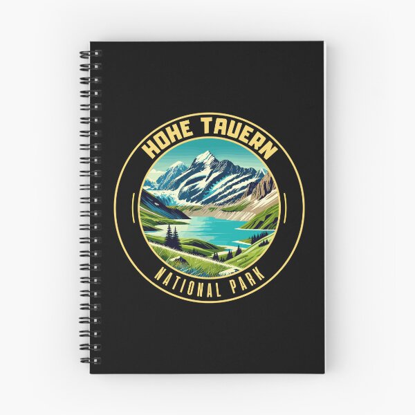 Item preview, Retro Hohe Tauern National Park in the Austrian Alps Art Travel Emblem designed and sold by MaateoDesign.