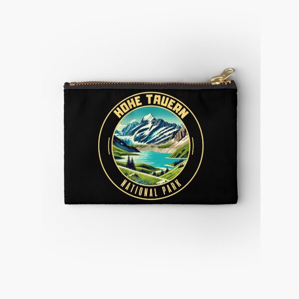 Item preview, Retro Hohe Tauern National Park in the Austrian Alps Art Travel Emblem designed and sold by MaateoDesign.