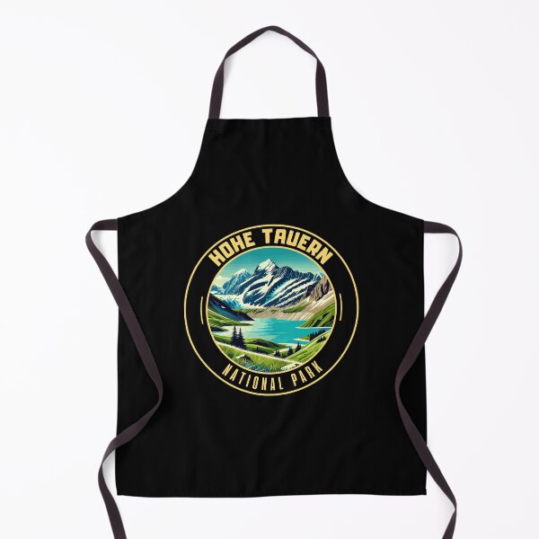 Item preview, Retro Hohe Tauern National Park in the Austrian Alps Art Travel Emblem designed and sold by MaateoDesign.