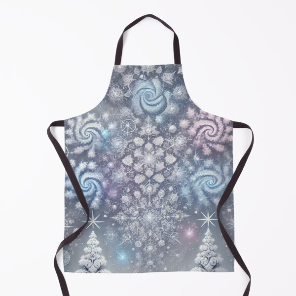 Item preview, Frozen Galaxy of Intricate Snowflakes: Winter Wonderland Art designed and sold by TeslaSt0re.