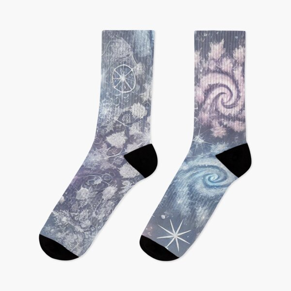 Item preview, Frozen Galaxy of Intricate Snowflakes: Winter Wonderland Art designed and sold by TeslaSt0re.