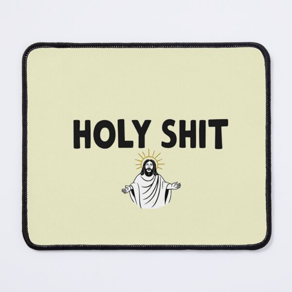 Item preview, Jesus saying "holy shit" meme print designed and sold by Endless-mind.