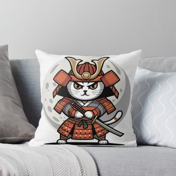 Item preview, Guardian of the Moon Samurai Cat designed and sold by IconsStyles.