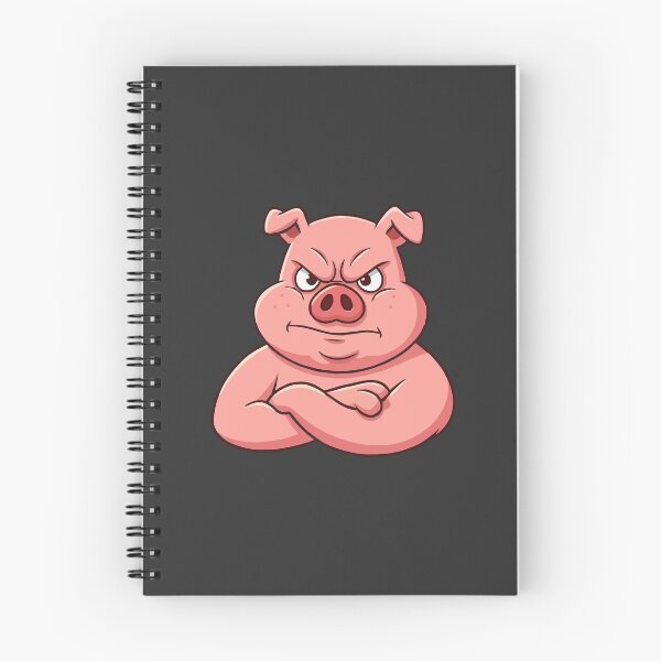 Item preview, Angry pig designed and sold by Attic-Junk.