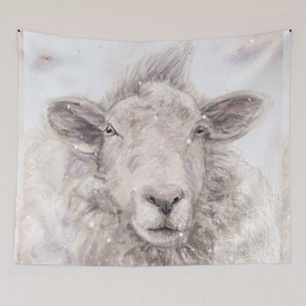 Item preview, Sheep in winter | animal decor designed and sold by NathBros.