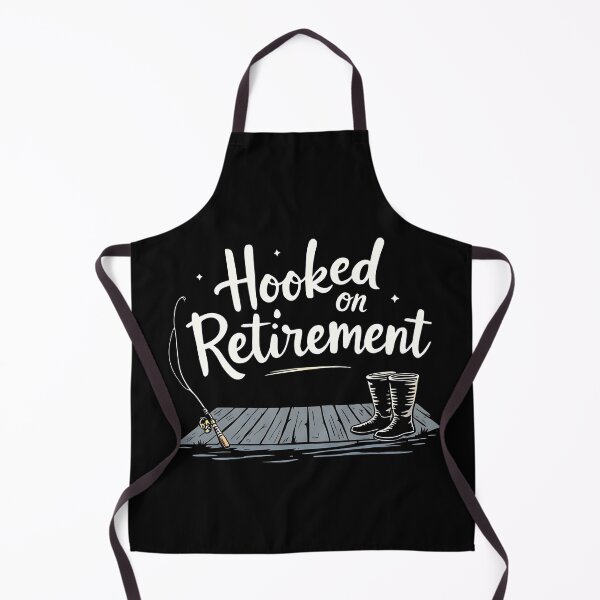 Item preview, Hooked on Retirement designed and sold by nbg2012.